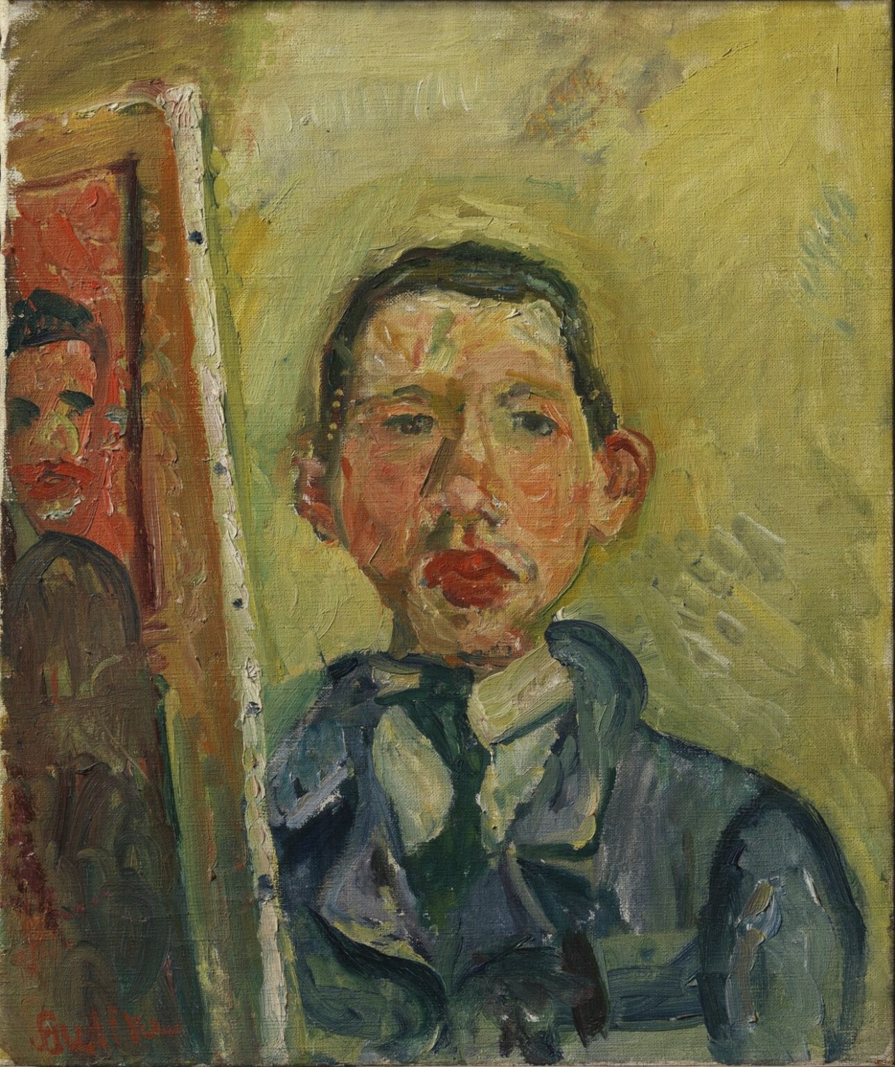 Soutine Self Portrait (1918)