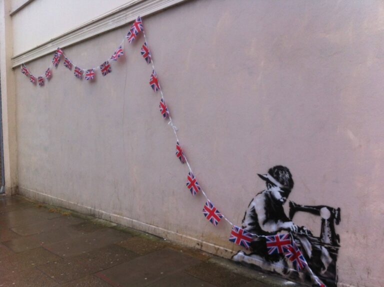 Banksy Slave Labour (North London)
