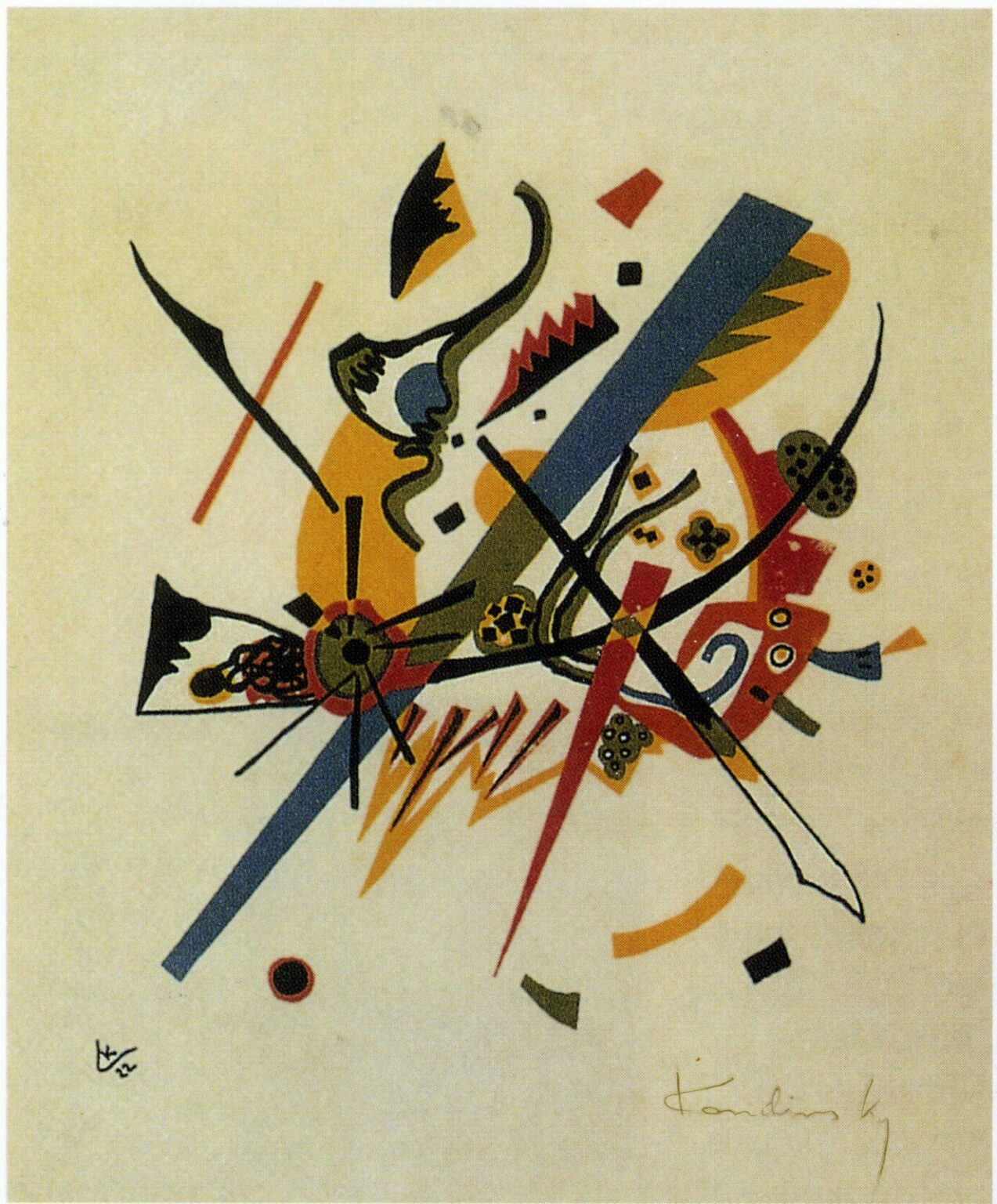 Kandinsky Small Worlds I (1922)