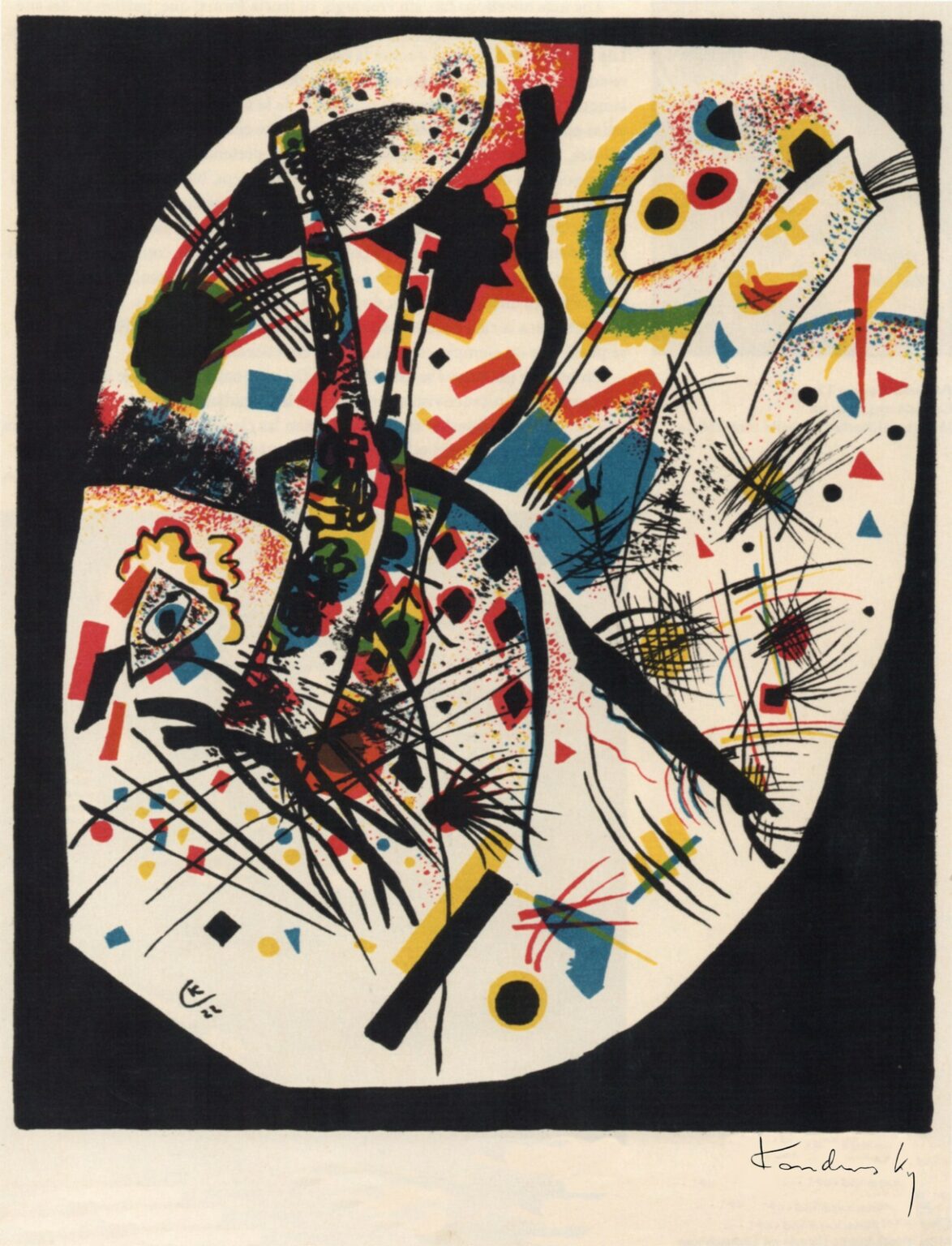 Kandinsky Small Worlds III (1922)