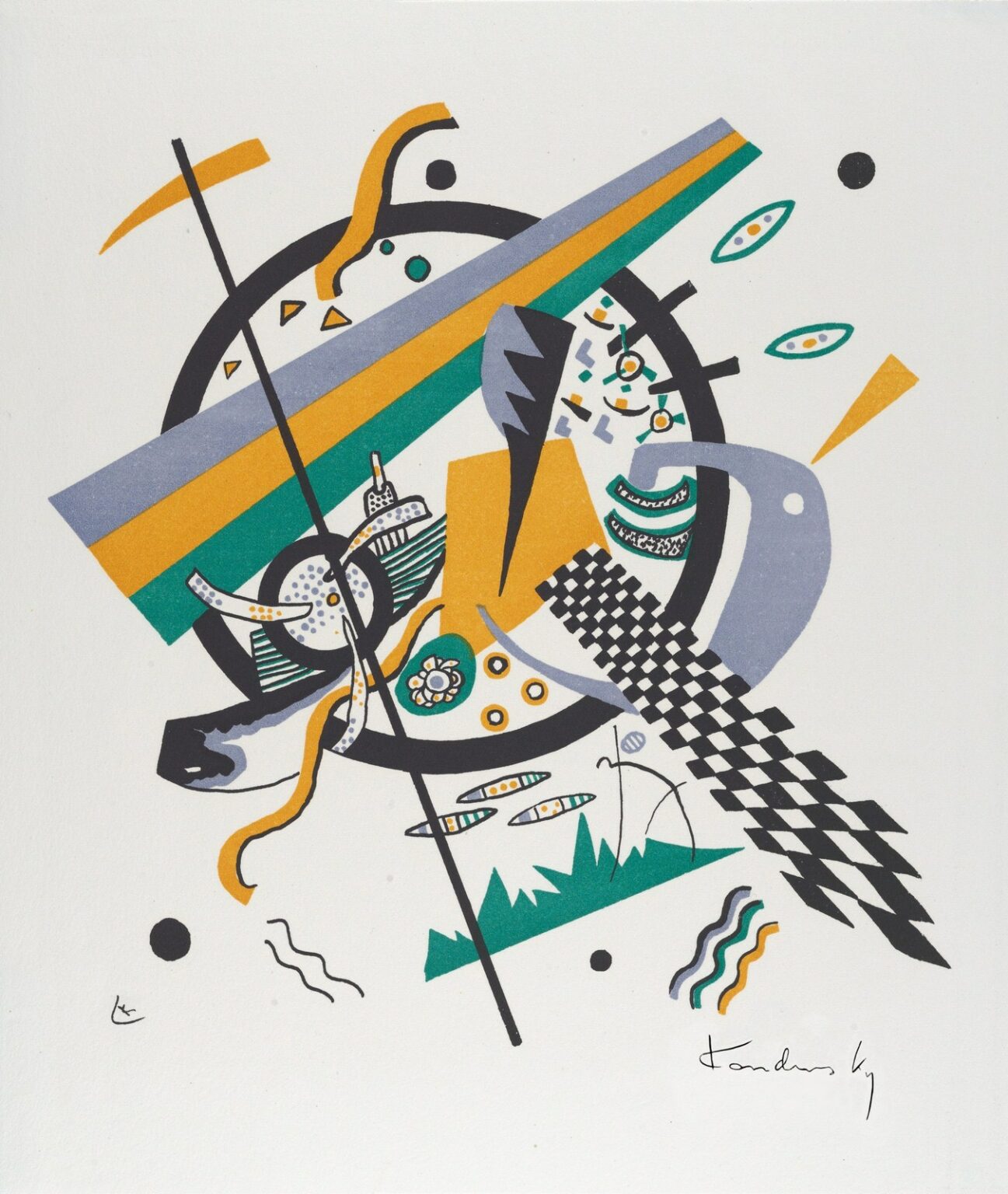 Kandinsky Small Worlds IV (from Kleine Welten, 1922)