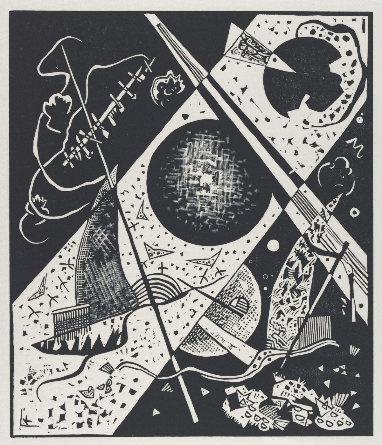 Kandinsky Small Worlds VI (1922)