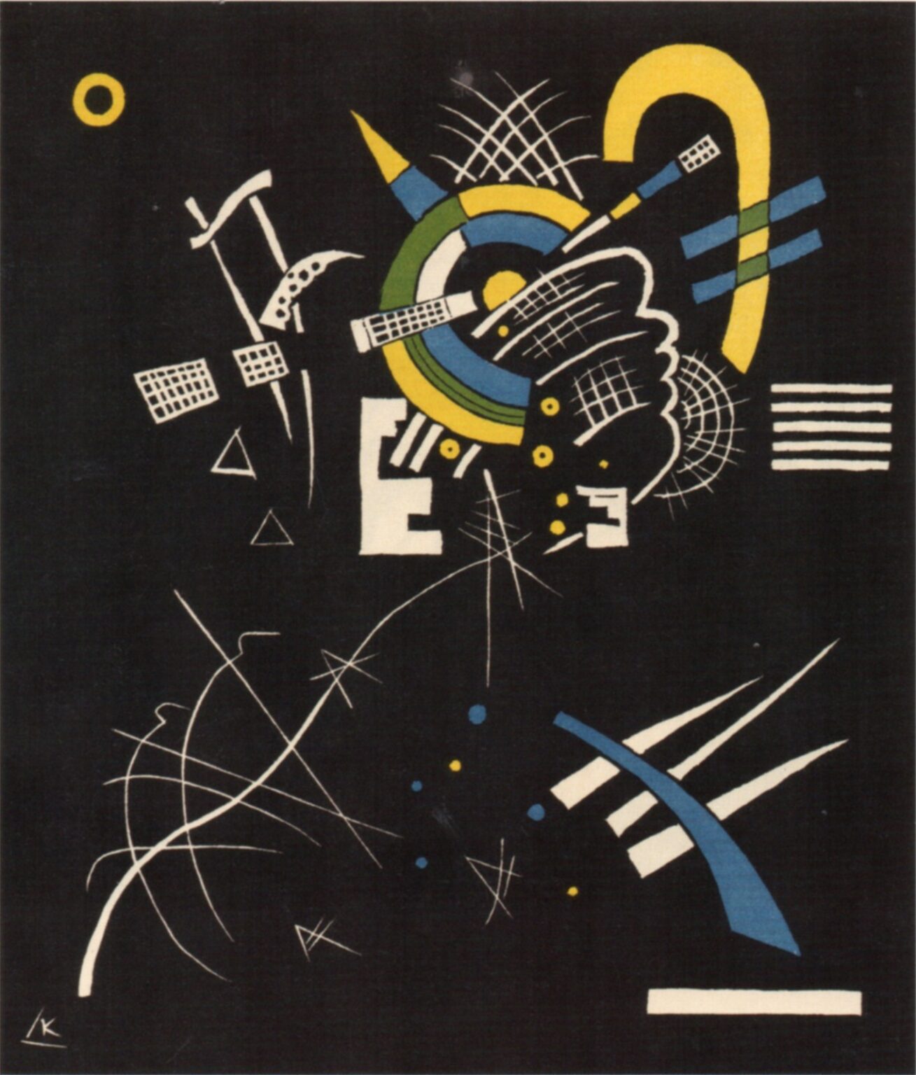 Kandinsky Small Worlds VII (1922)