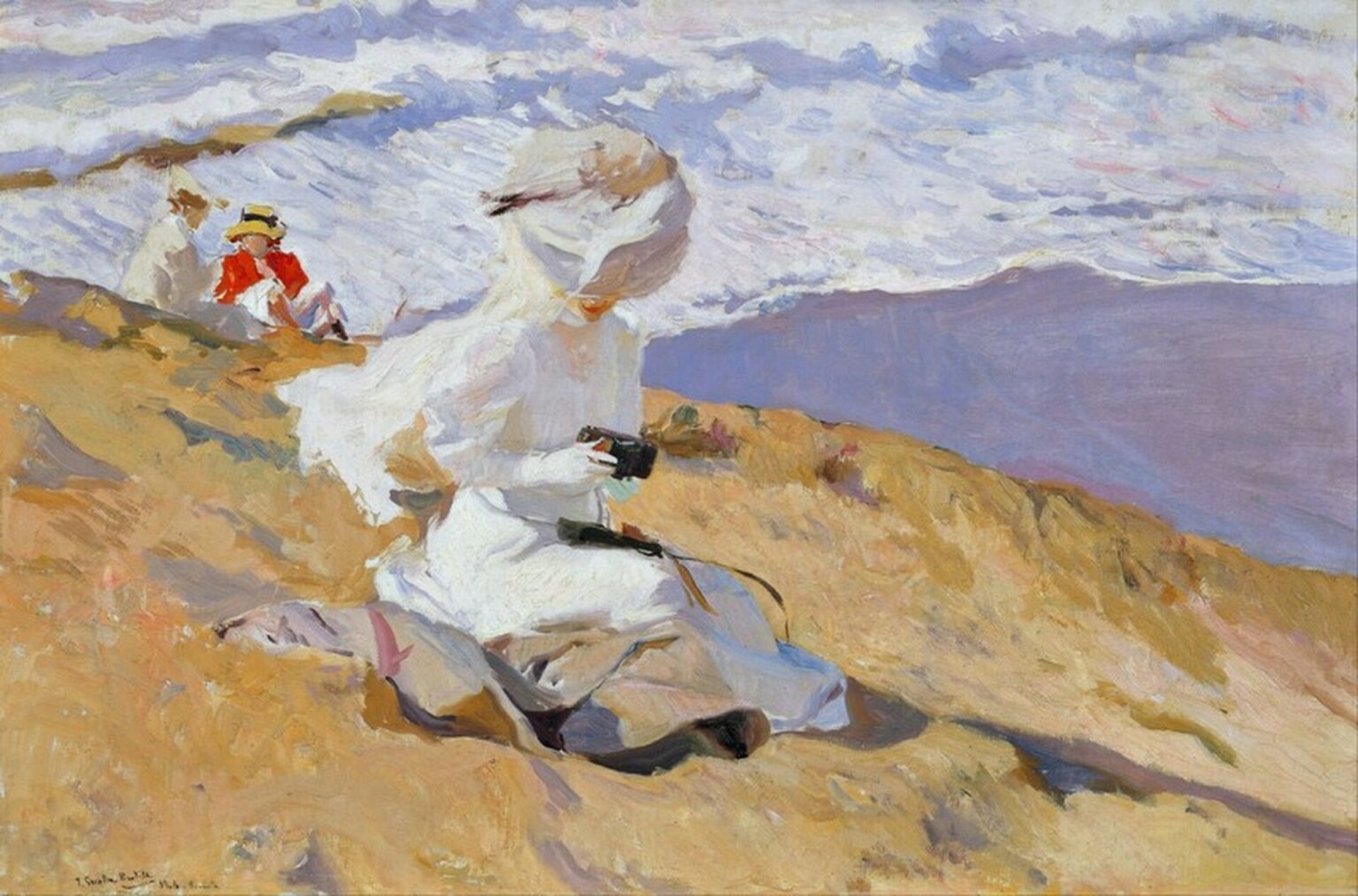 Sorolla Snapshot at Biarritz ( 1906)