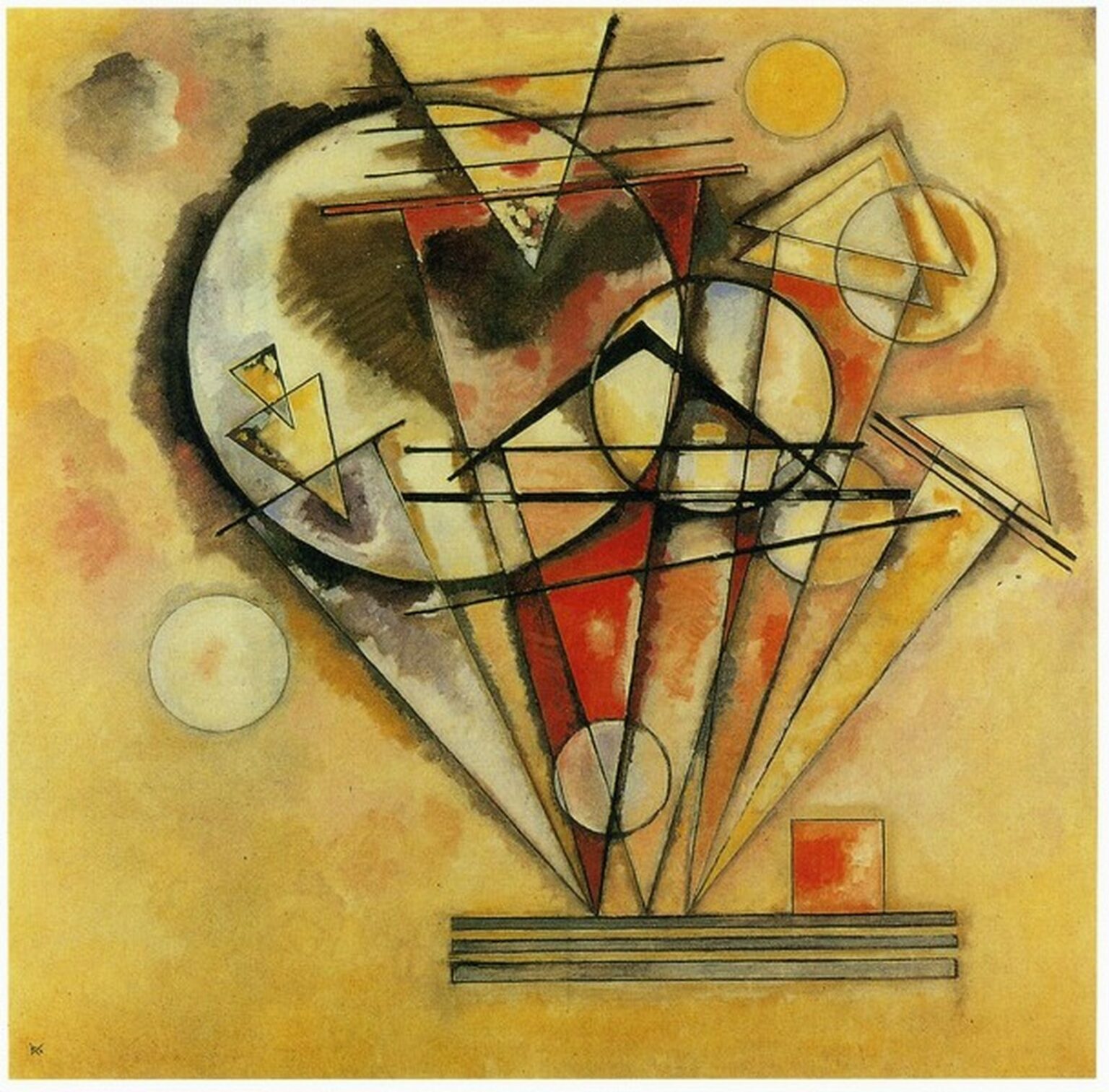 Kandinsky Sobre puntas (1928)