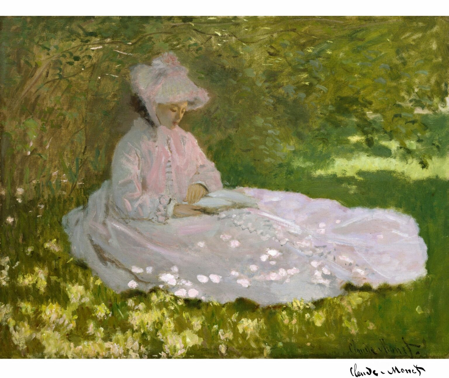 Monet Springtime (1872)