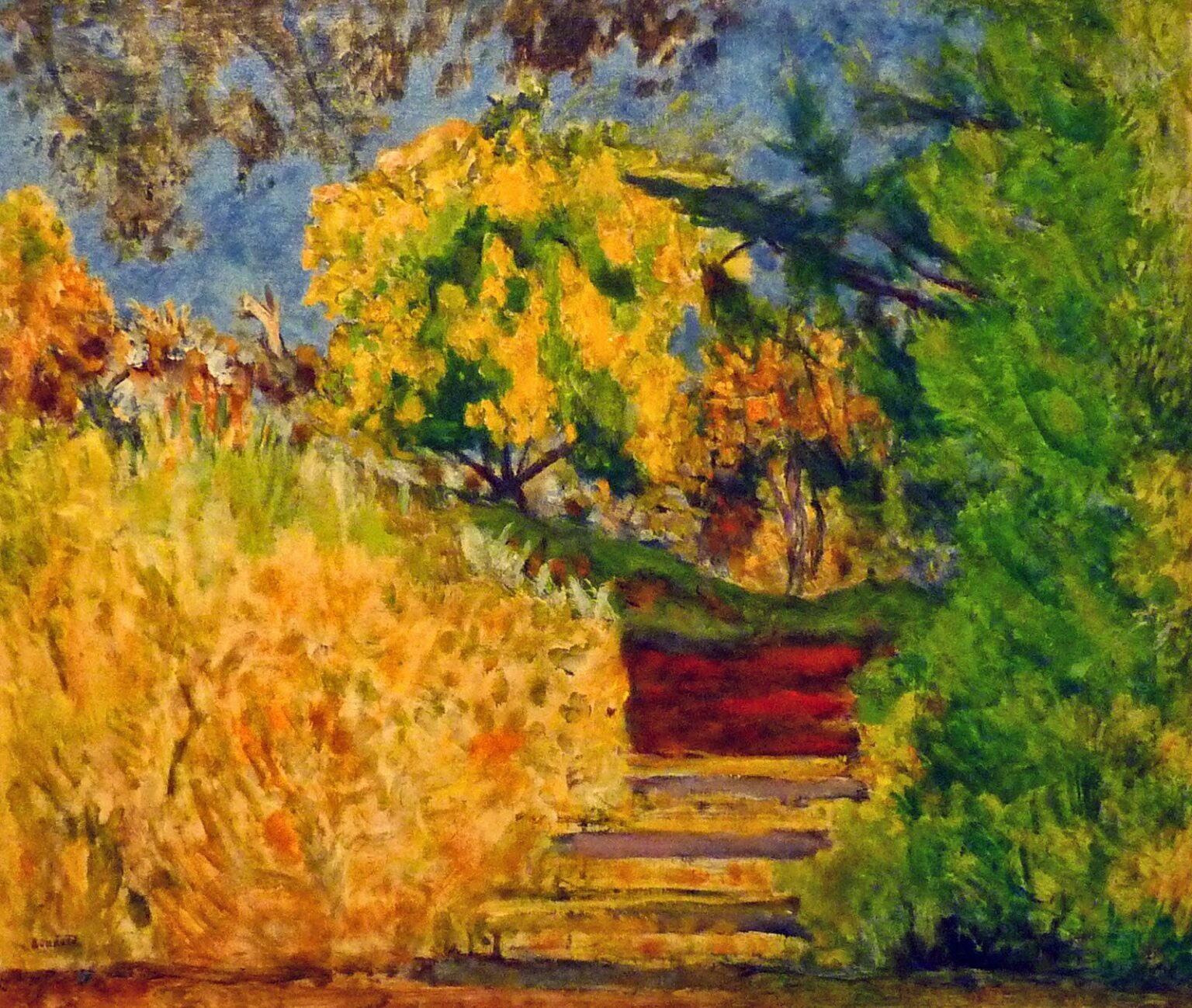 Bonnard Stairs in the Artist's Garden (1942-44)