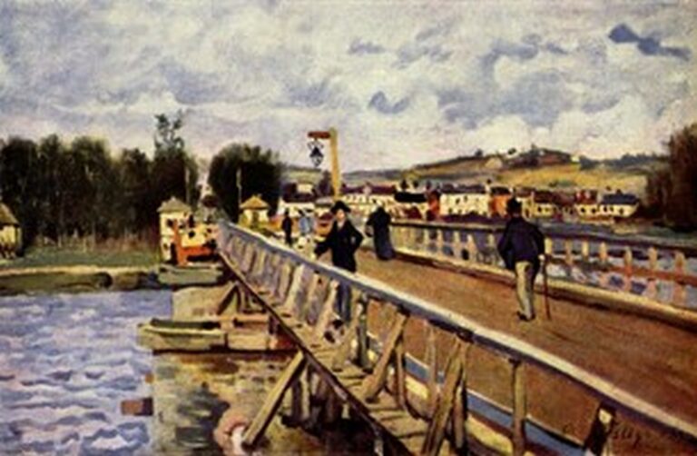 Sisley Steg in Argenteuil