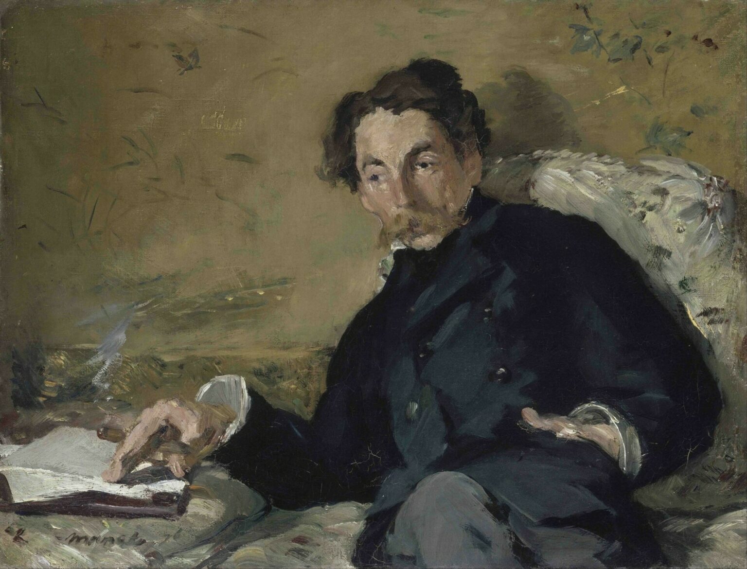 Manet Stephane Mallarme (1876)