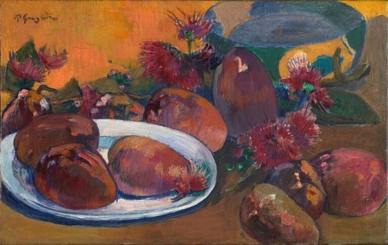 Gauguin Still Life with Mangoes
