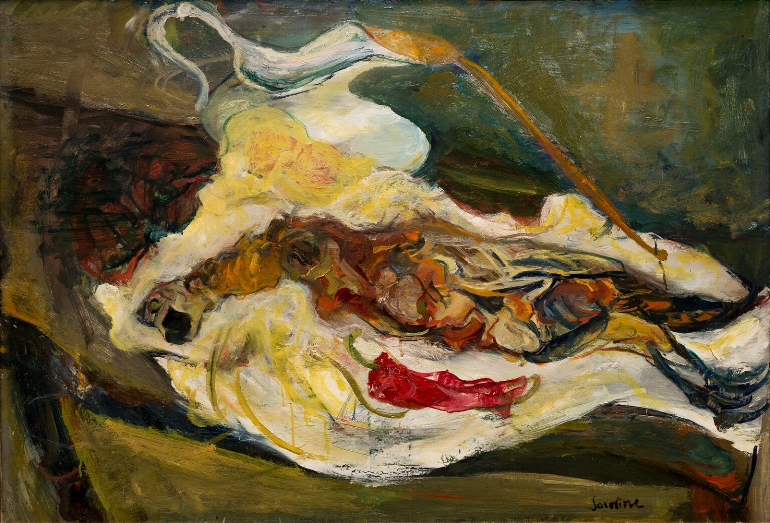 Soutine Still Life with Pheasant (1924)