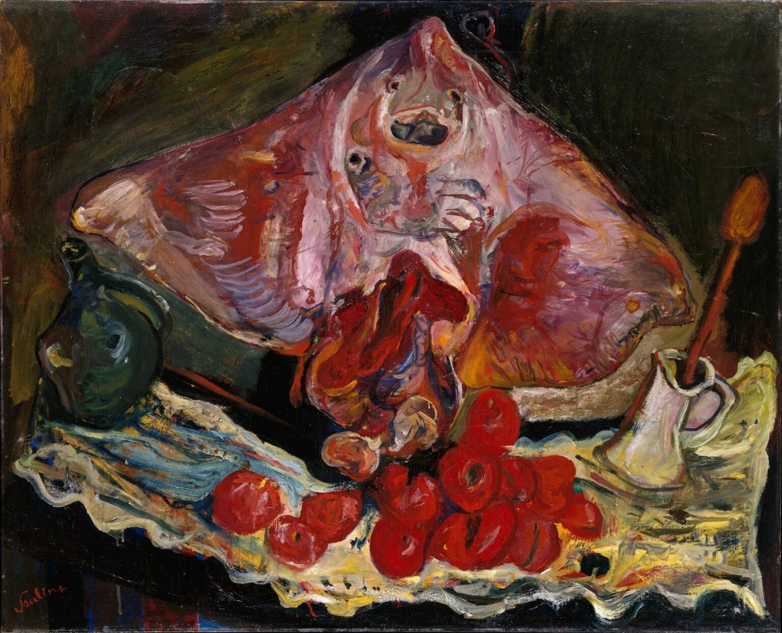 Soutine Still Life with Rayfish (c. 1924)
