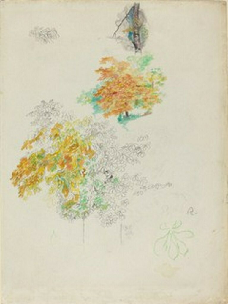 Renoir Studies of Trees (1886)