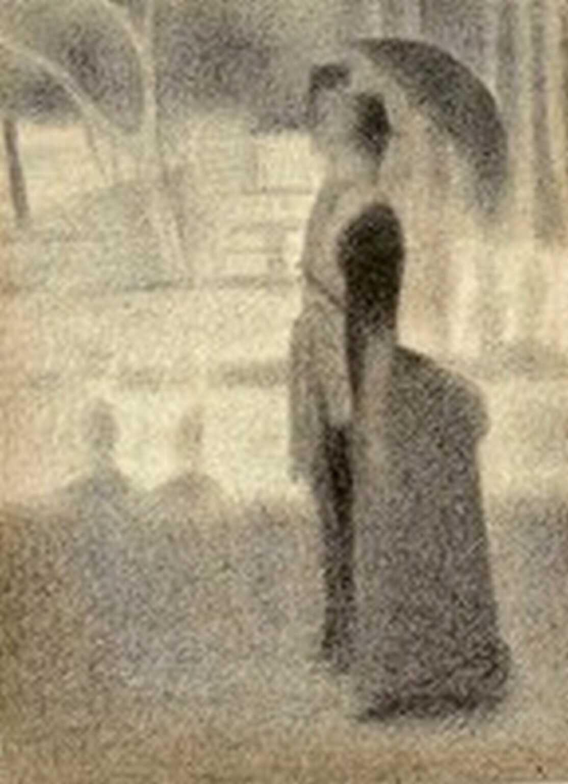 Seurat Study for "A Sunday Afternoon on the island of La Grande Jatte" (1886)