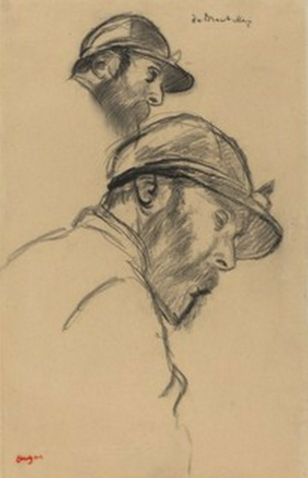 Degas Study of a Jockey (M. de Broutelles, c. 1884)