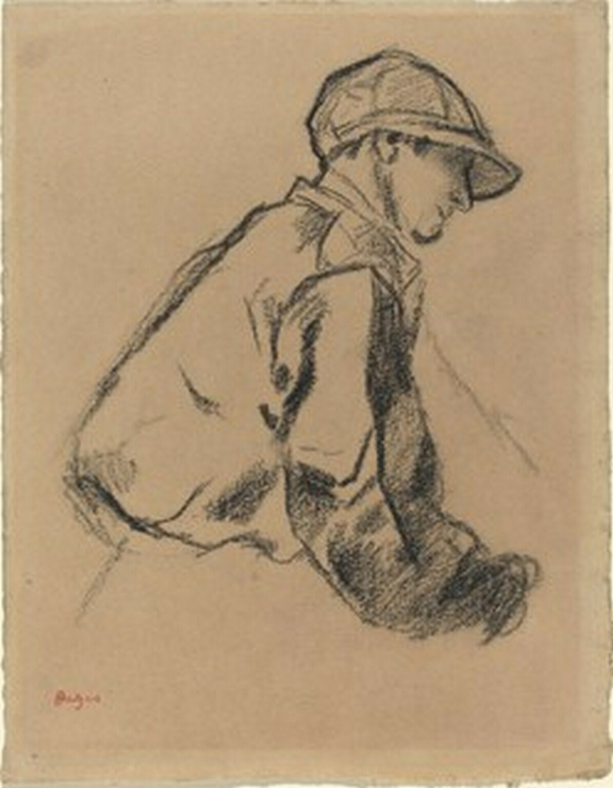 Degas Study of a Jockey (c. 1884)