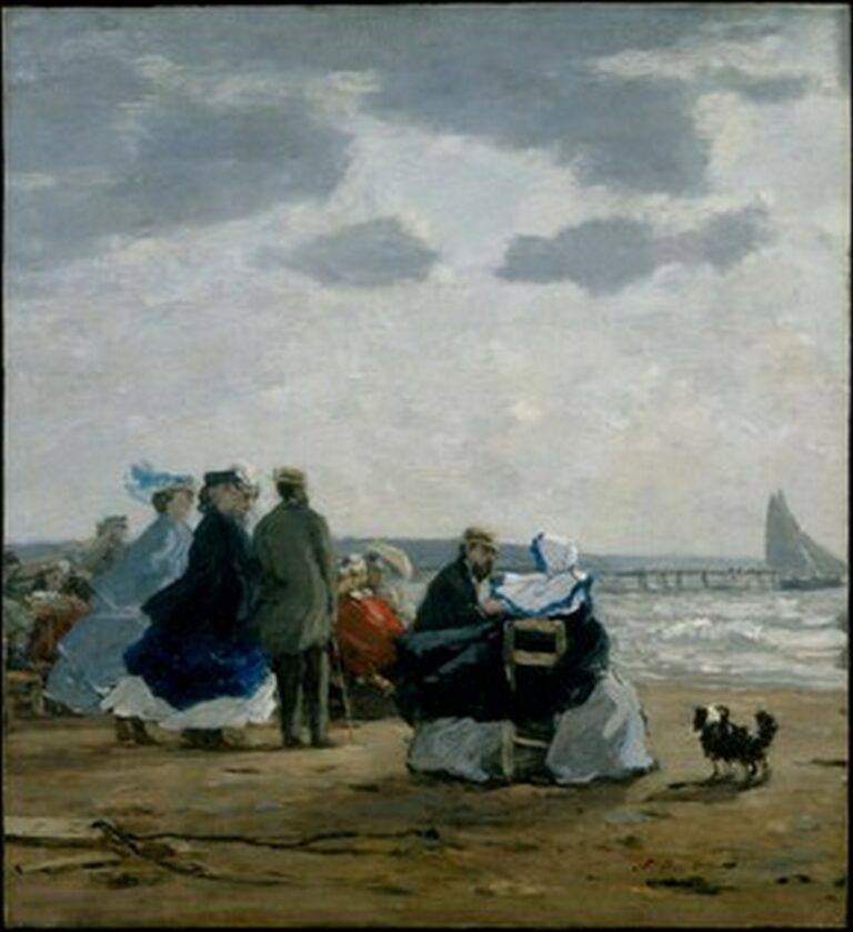 Boudin Sur la plage, Dieppe