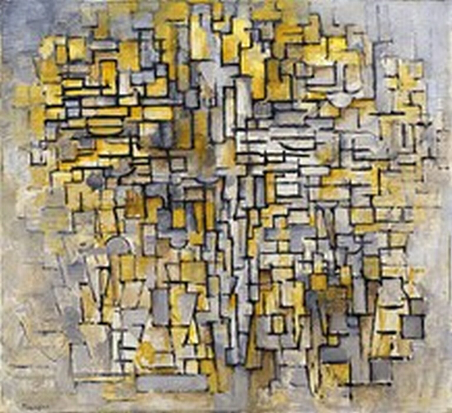 Mondrian Tableau No.2 / Composition No. VII (1913)