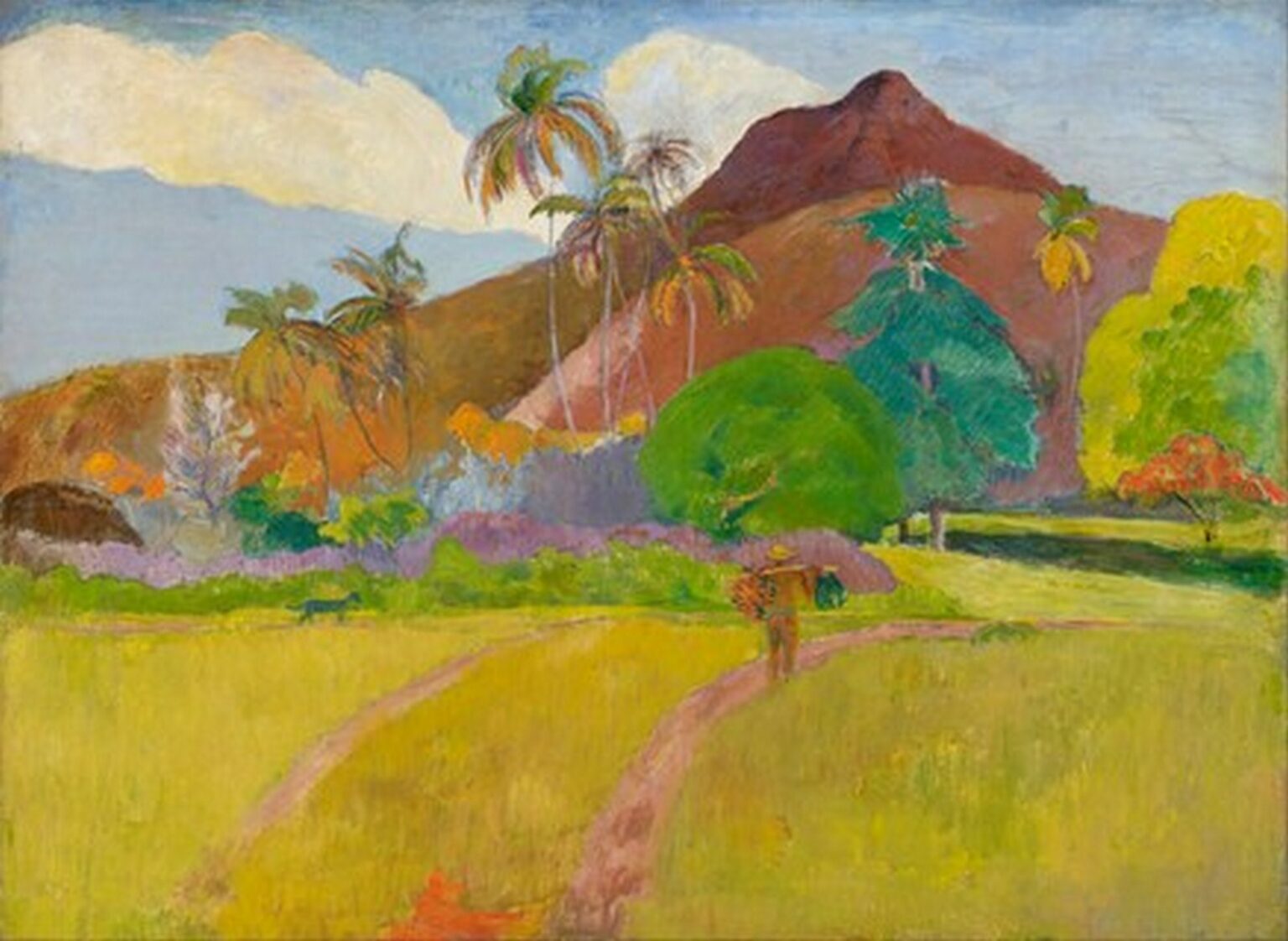 Gauguin Tahitian Landscape