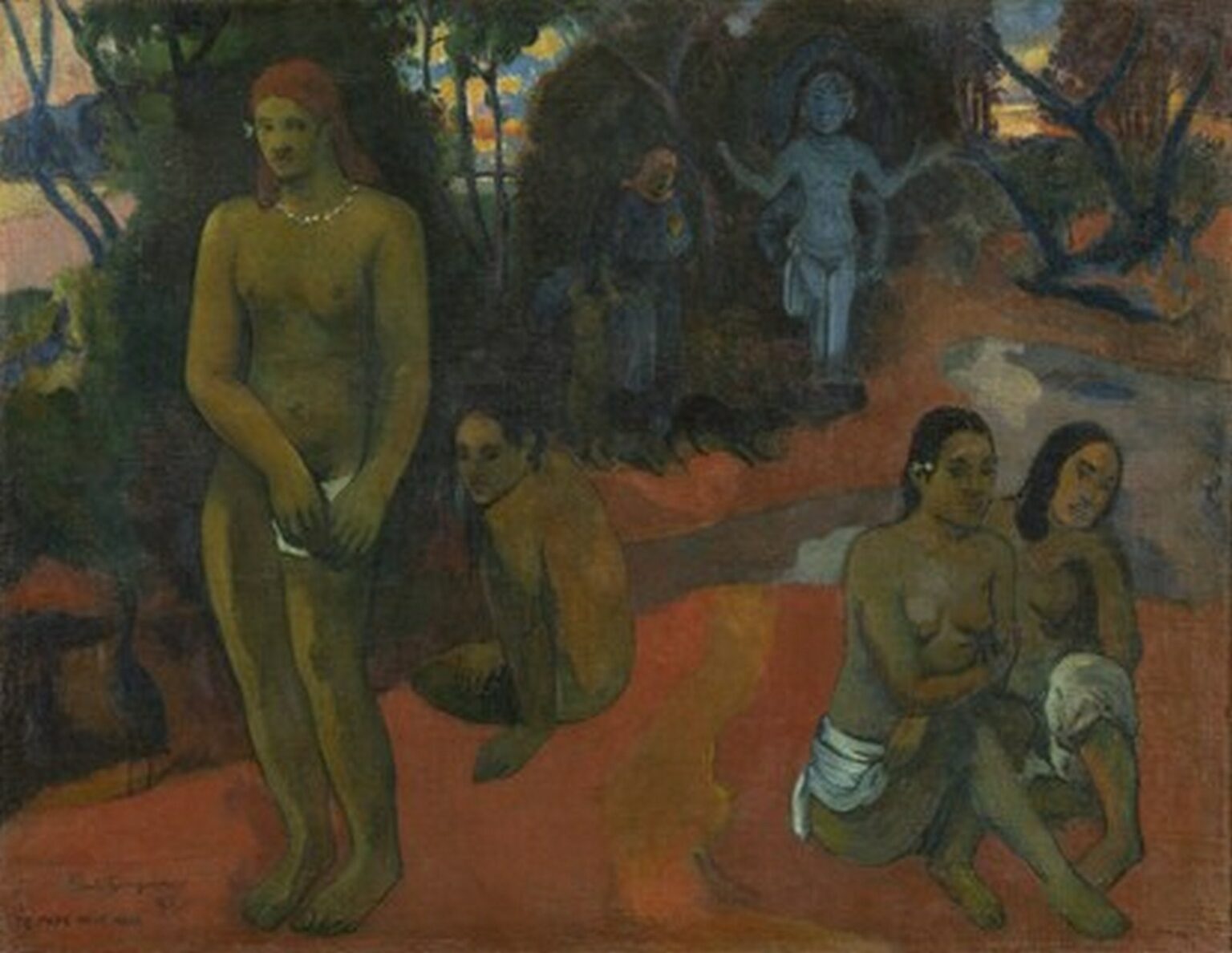 Gauguin Te Pape Nave Nave (Delectable Waters, 1898)