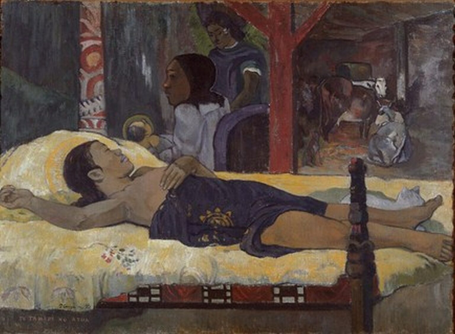 Gauguin Te Tamari no Atua (Son of God) (1896)