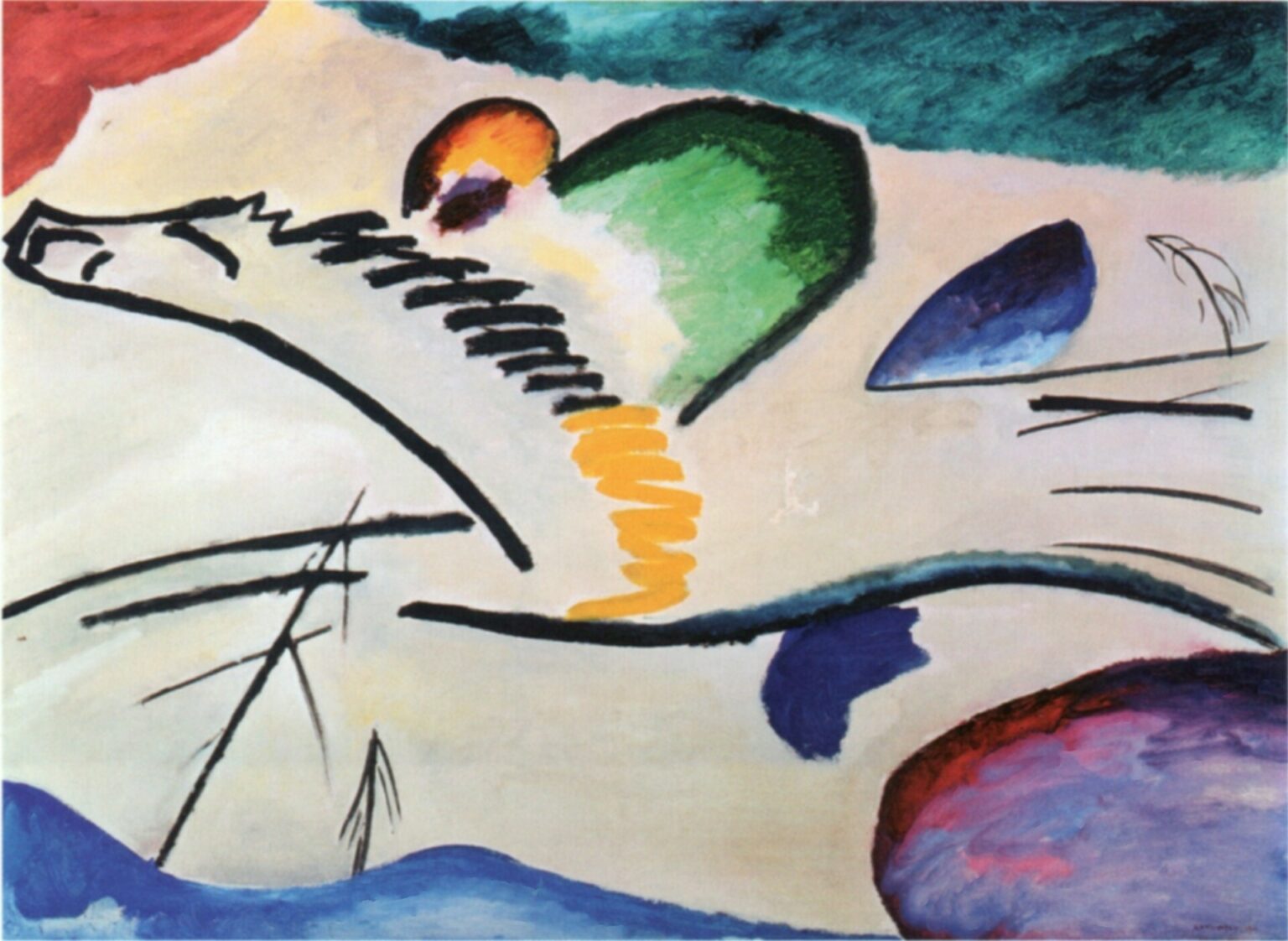 Kandinsky Tema lírico (1911)