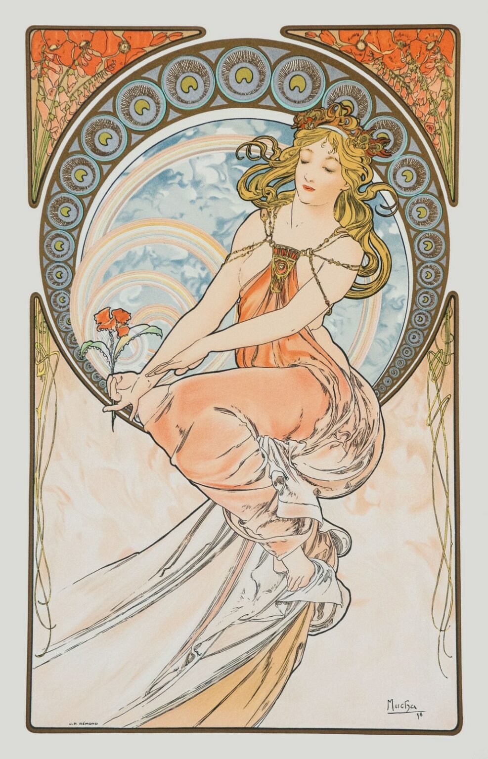 Mucha The Arts: Painting (1898)