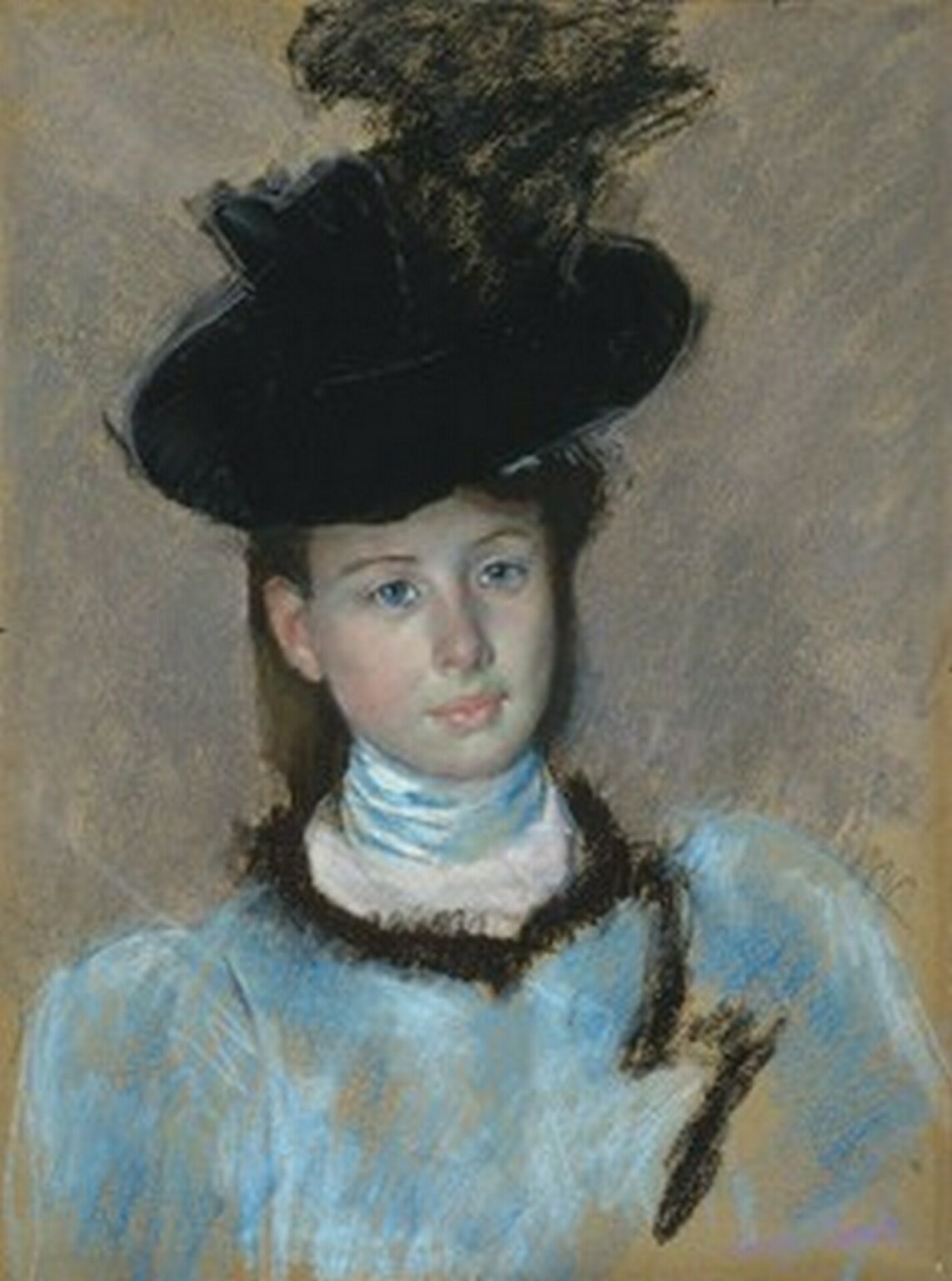 Cassatt The Black Hat (c. 1890)