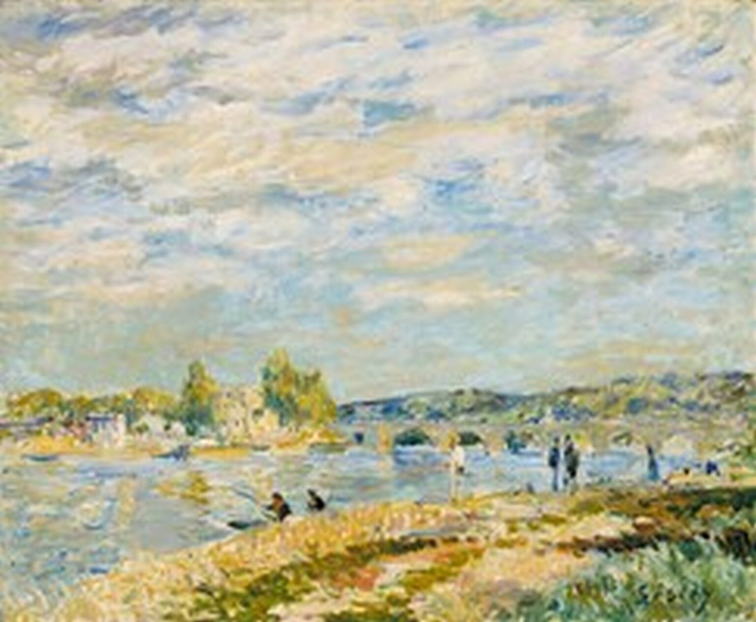 Sisley The Bridge at Sevres (1877)