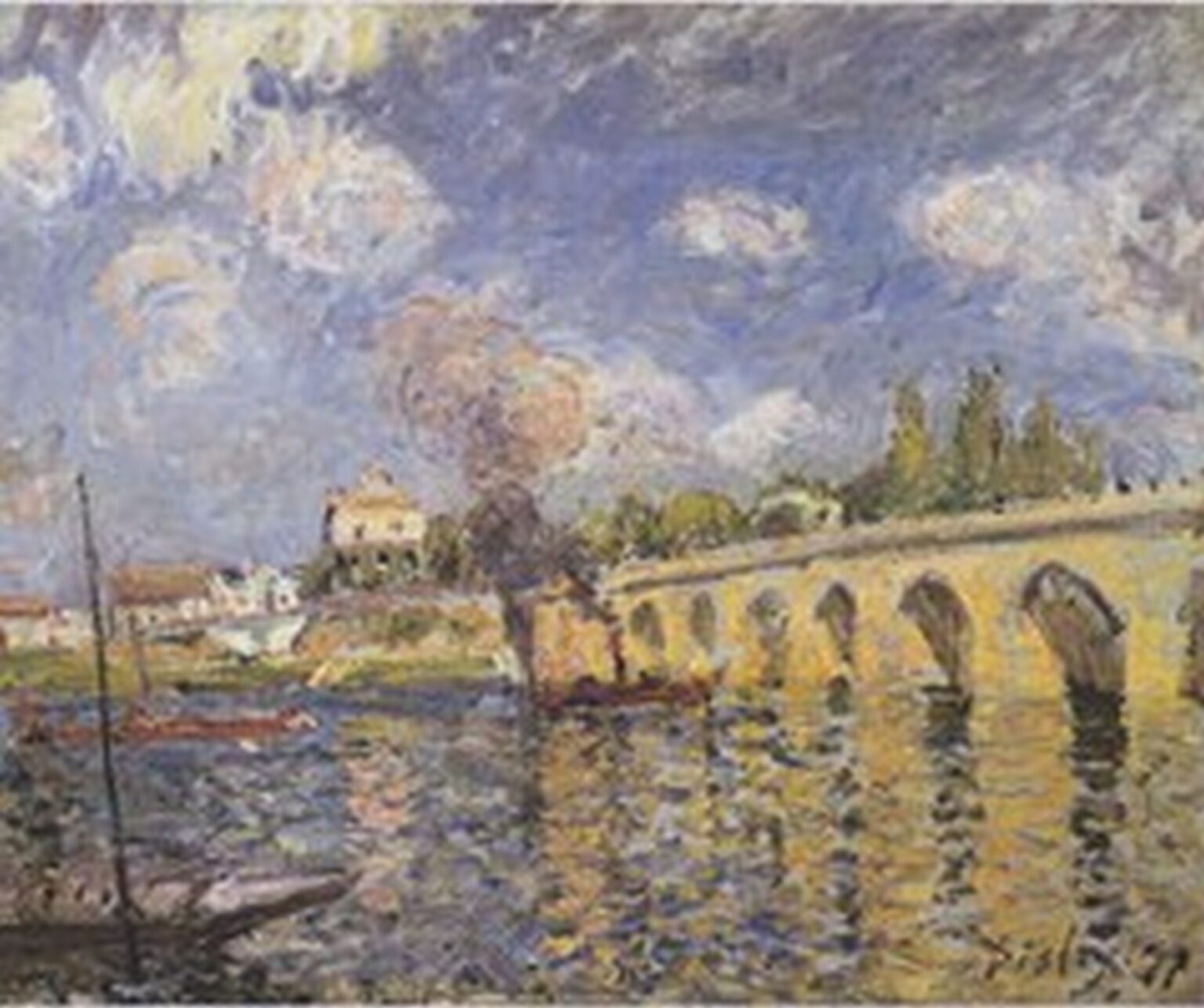 Sisley The Bridge of Moret (1890)