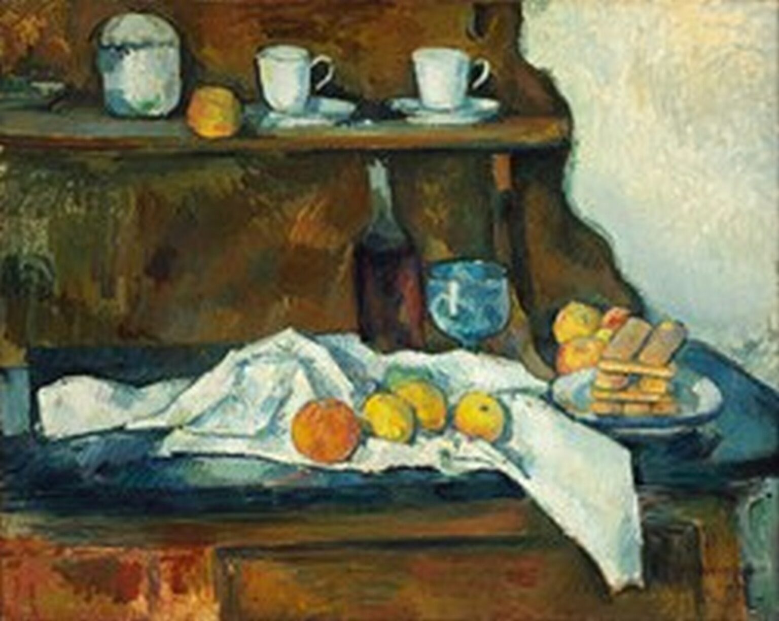 Cézanne The Buffet (1877)