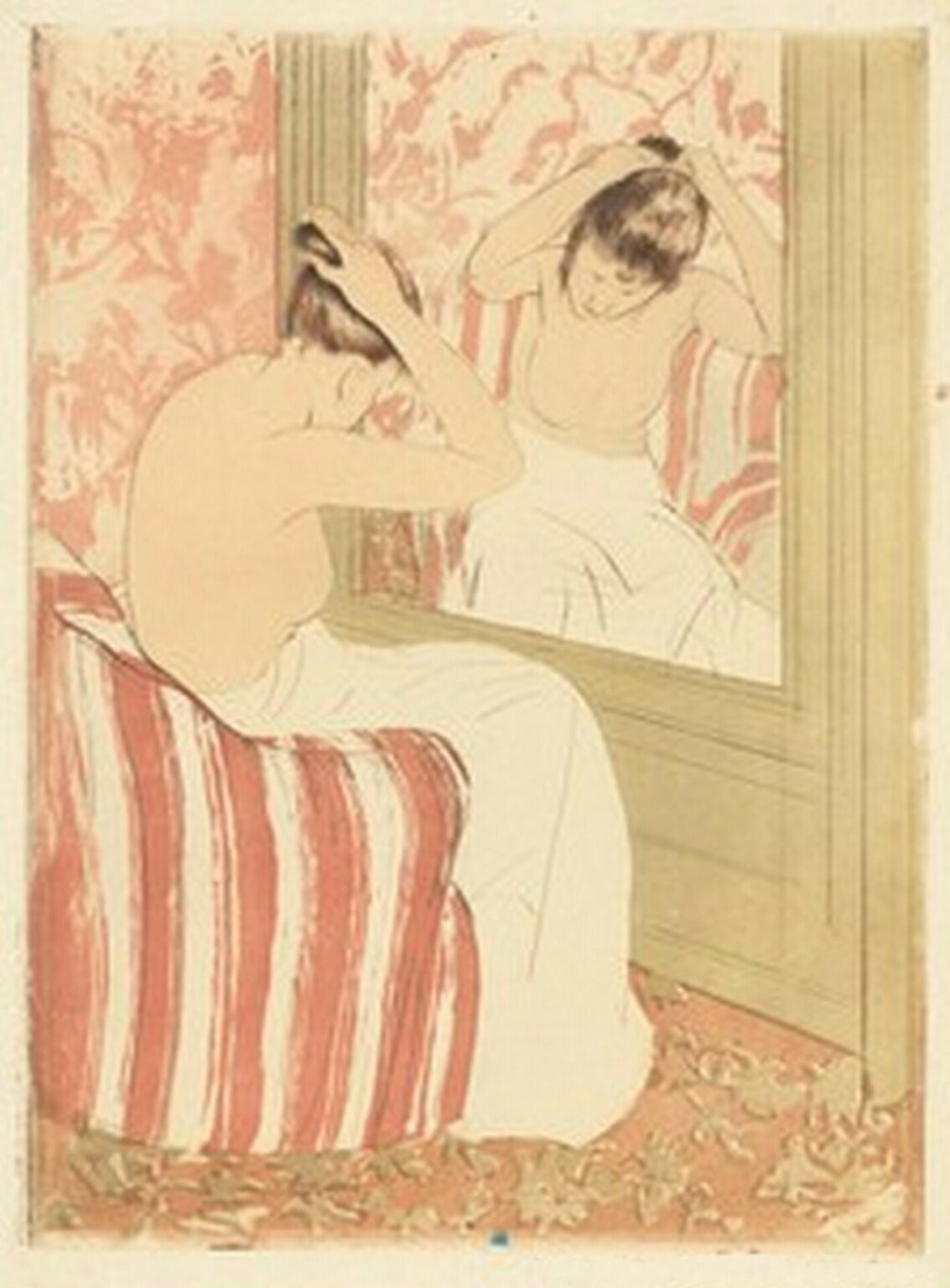 Cassatt The Coiffure (1890-91)