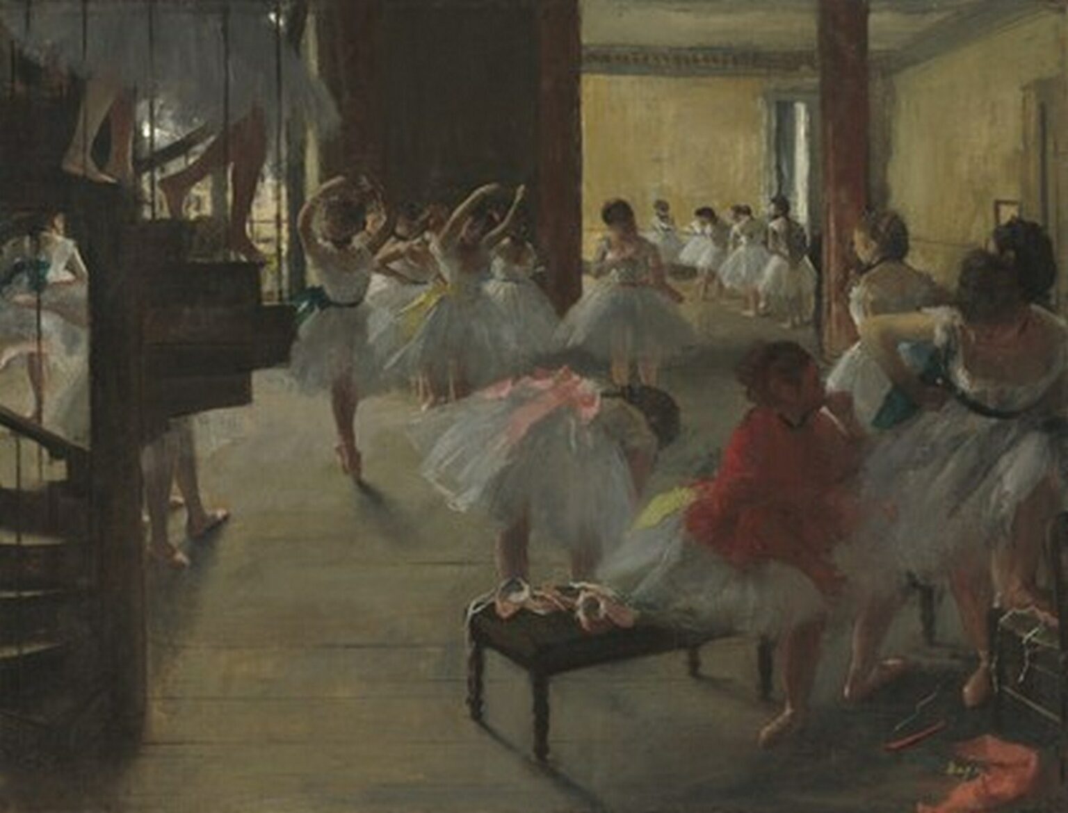 Degas The Dance Class (c. 1873)