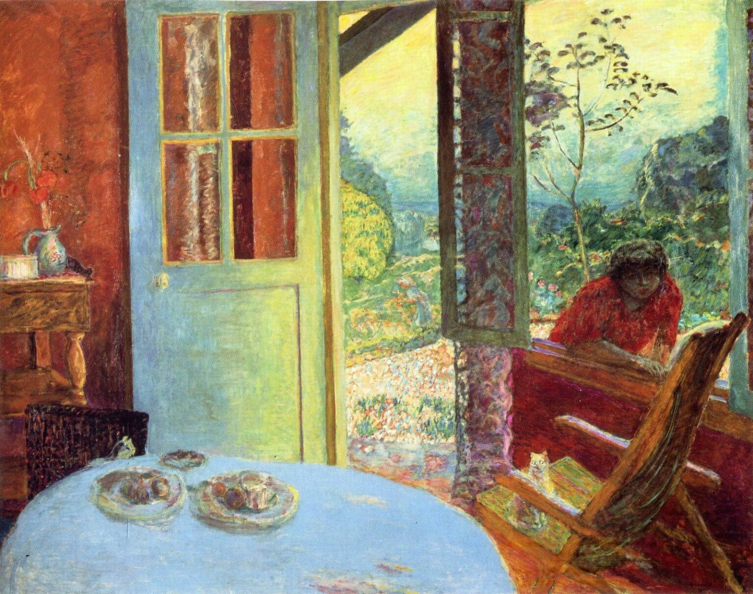 Bonnard The Dining-Room in the Country (1913)