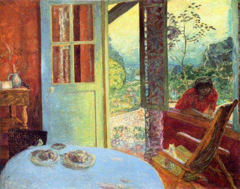 Bonnard The Dining-Room in the Country (1913)
