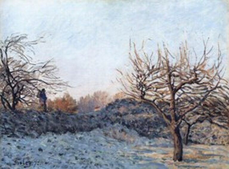 Sisley The Frost (1872)