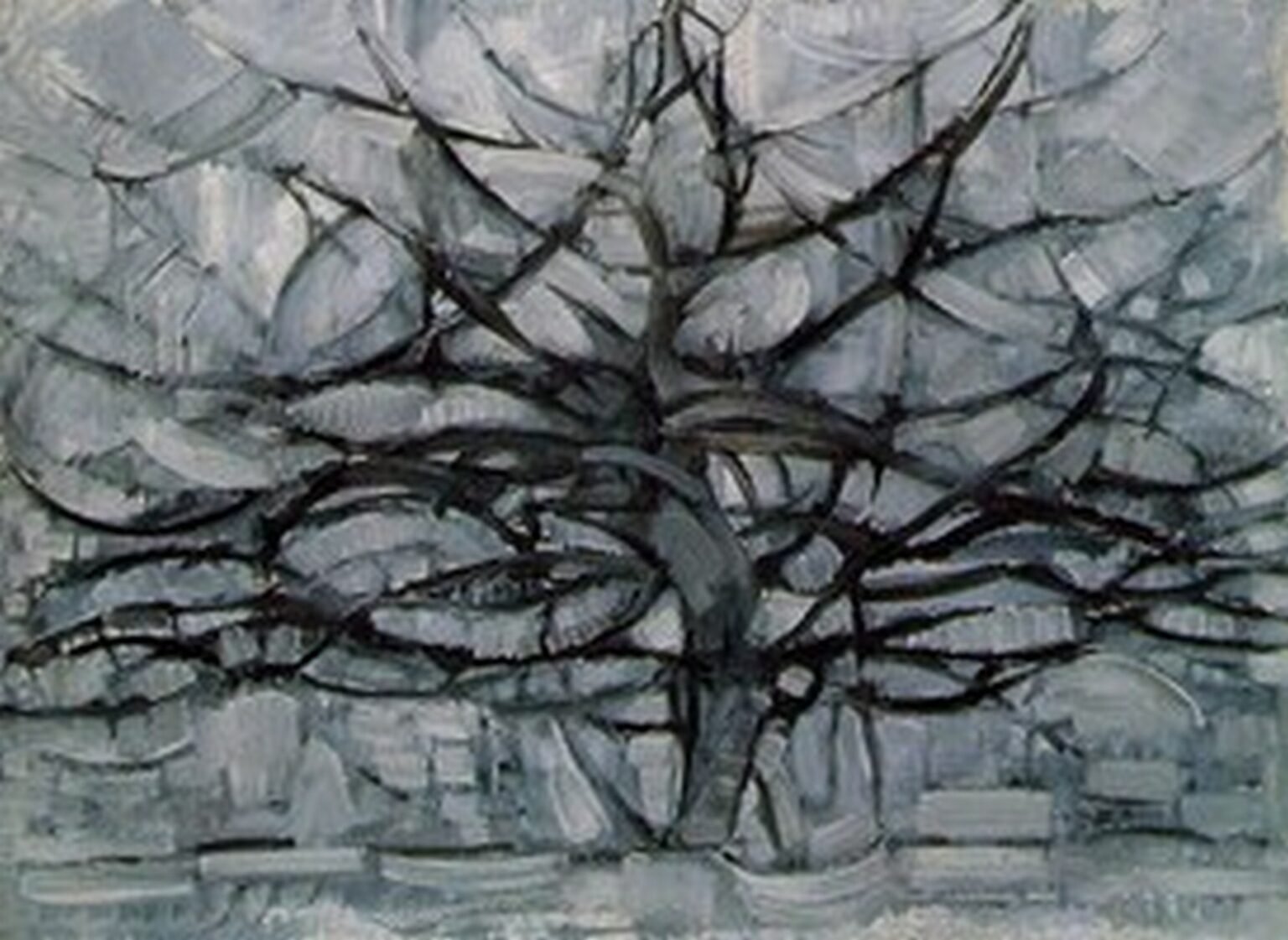 Mondrian The Gray Tree (1912)