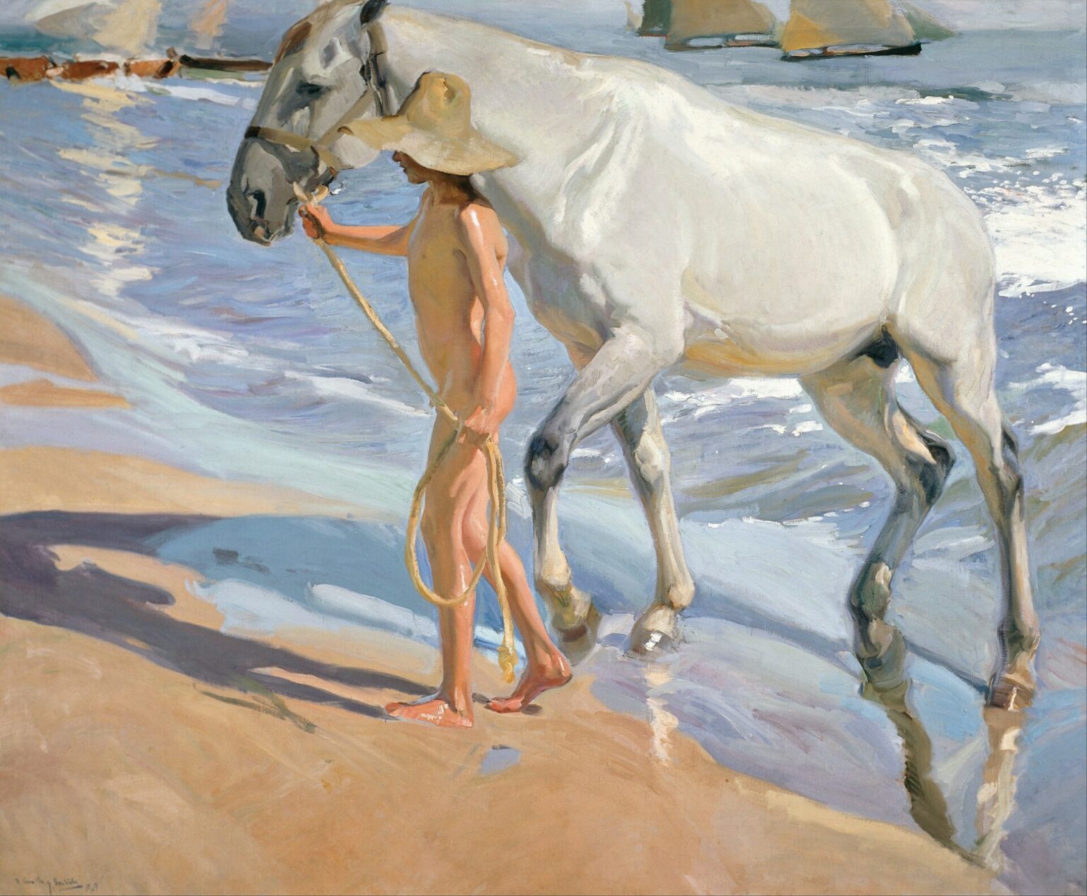 Sorolla The Horse's Bath (1909)