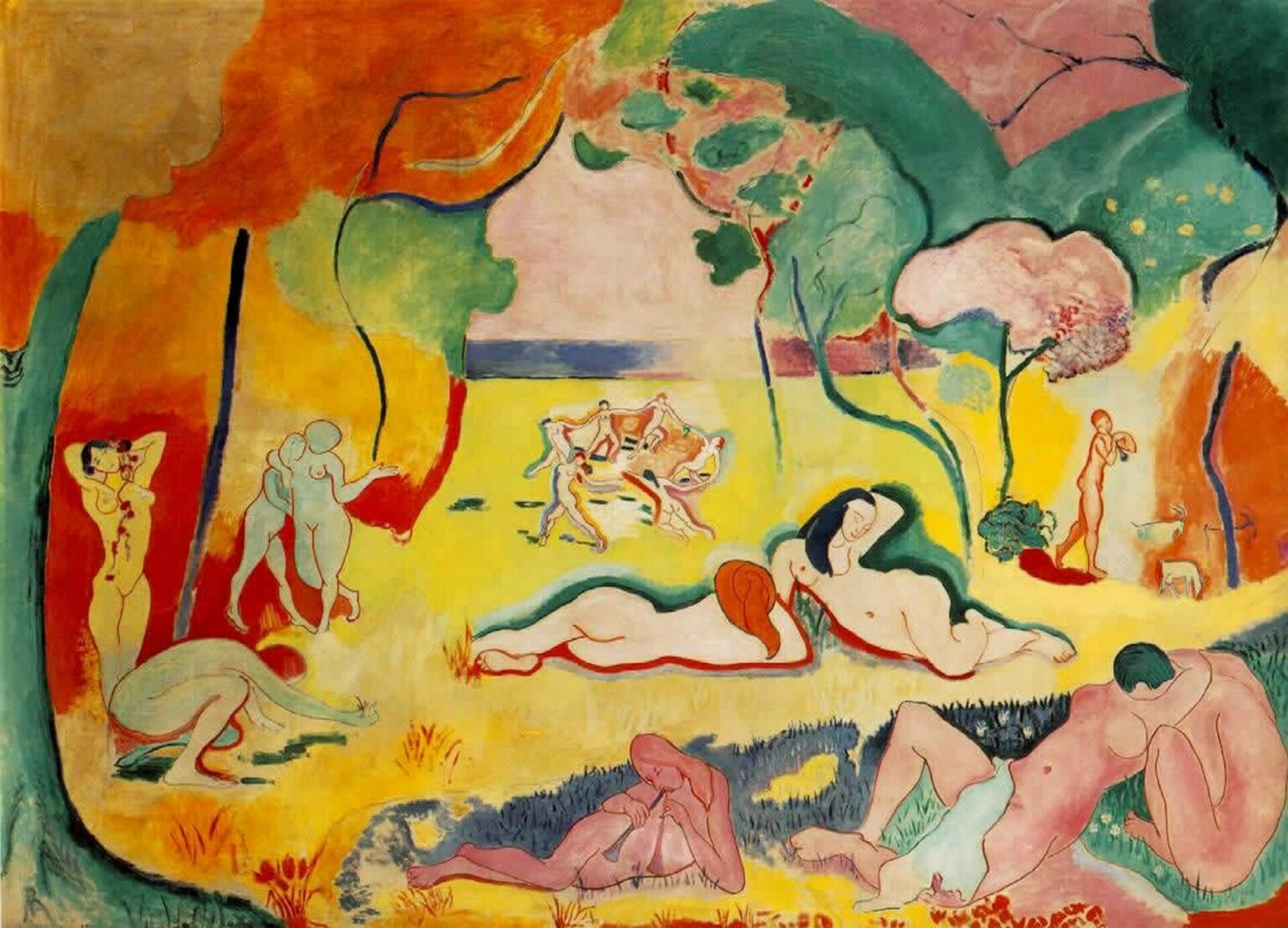 Matisse The Joy of Life (1905-1906)