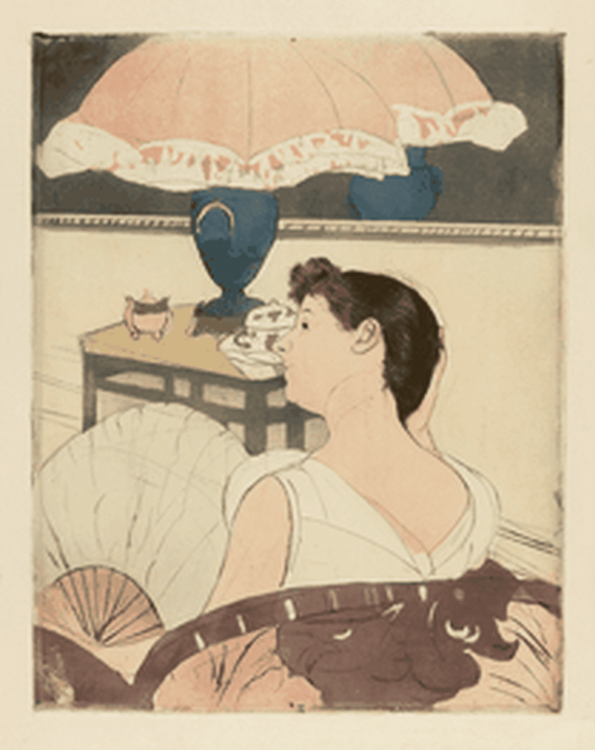 Cassatt The Lamp (1890-91)