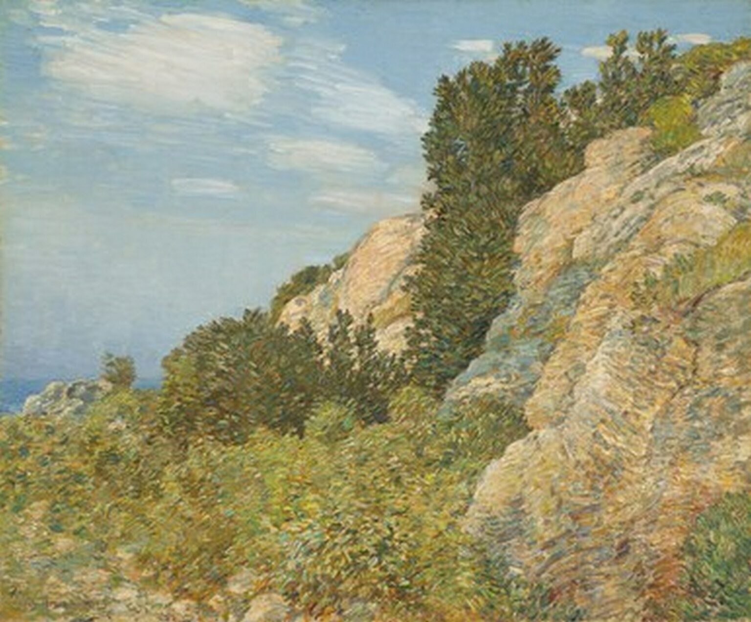Hassam The Laurel in the Ledges, Appledore (1905)