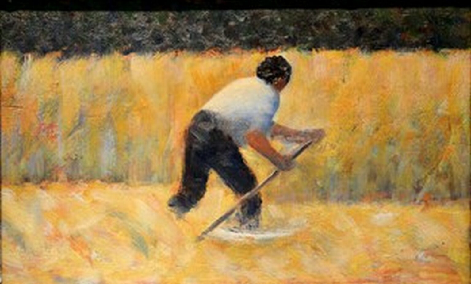 Seurat The Mower (1881-82)