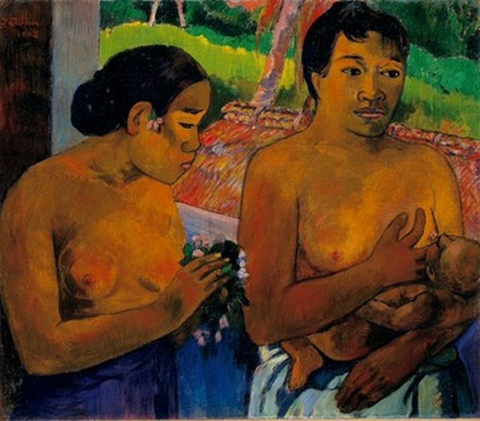 Gauguin The Offering (1902)