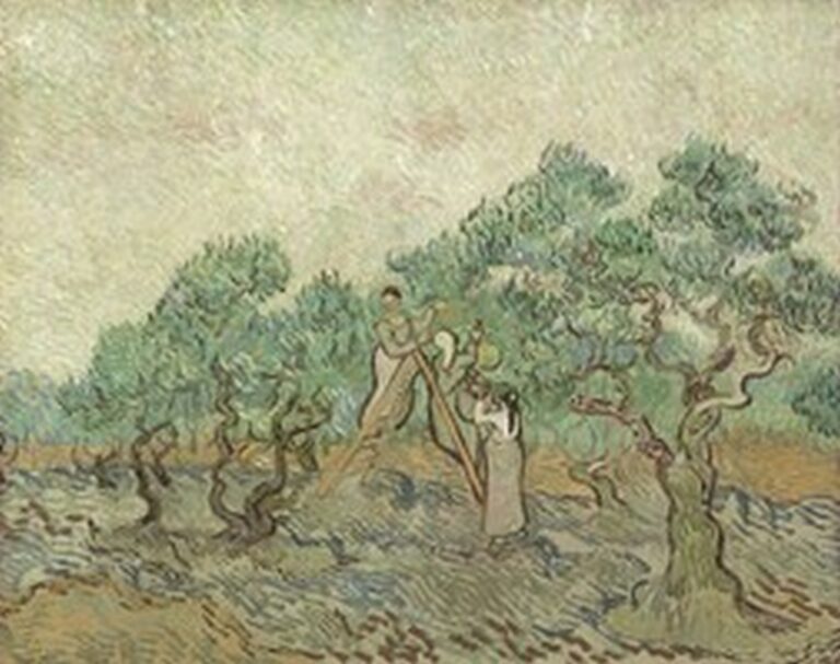 Van Gogh The Olive Orchard (1889)