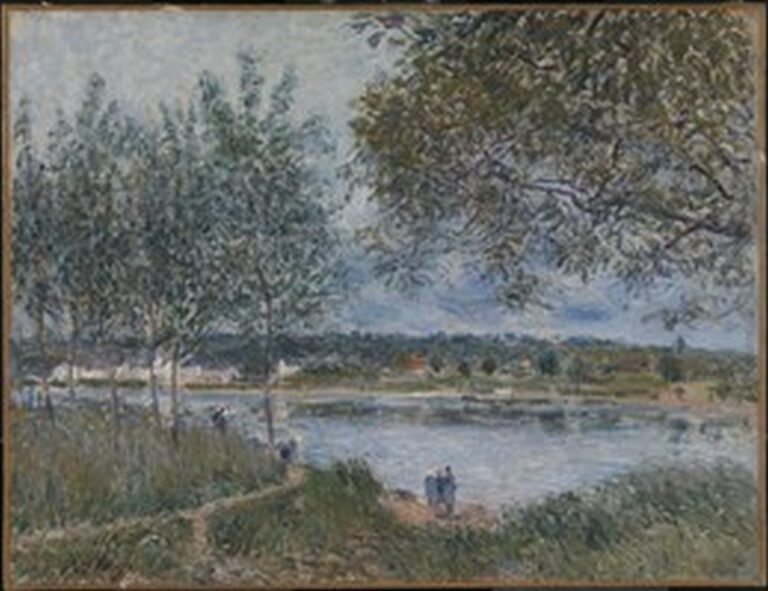 Sisley The Path to the Old Ferry at By (1880)