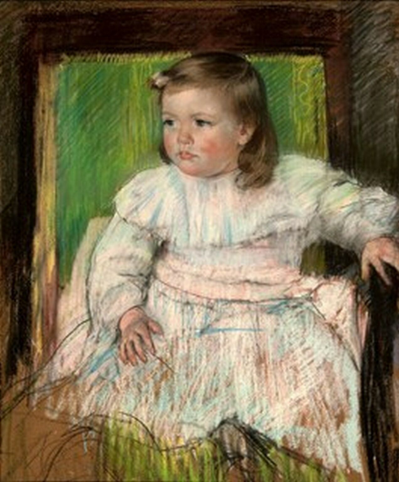 Cassatt The Pink Sash (1898)