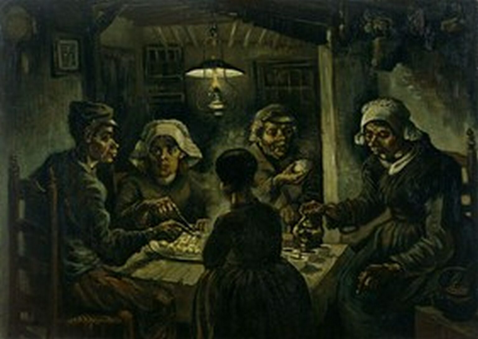 Van Gogh The Potato Eaters (1885)