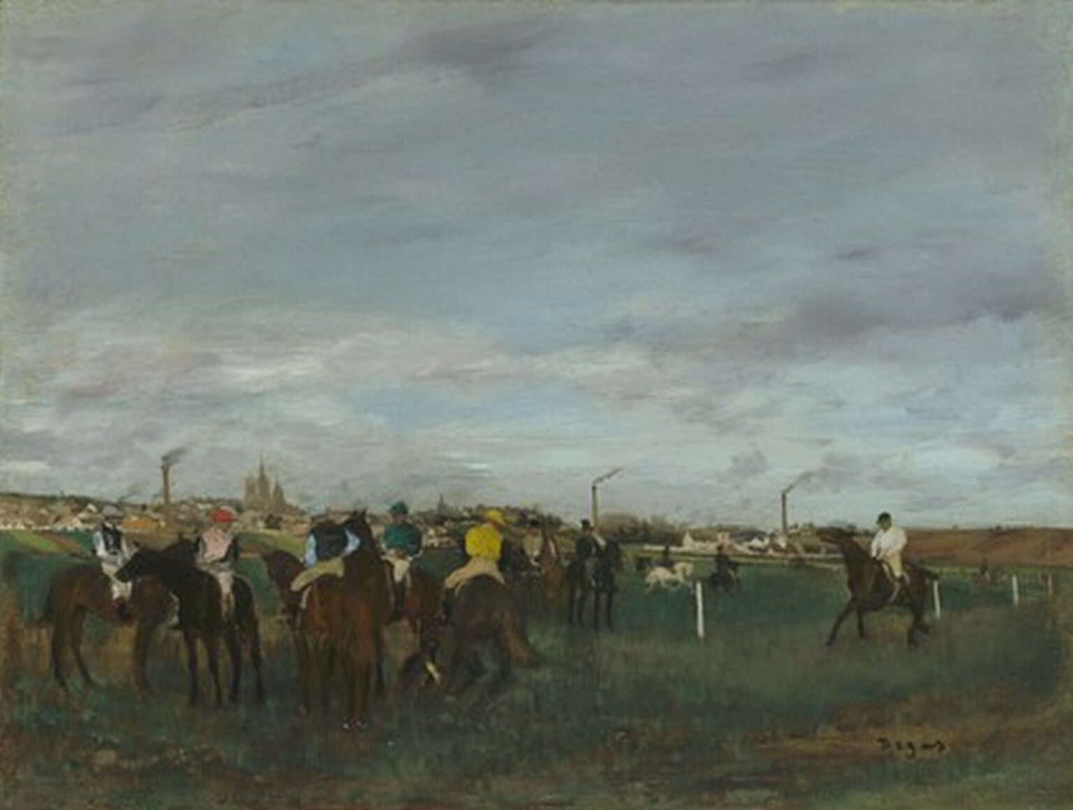 Degas The Races (1871-72)
