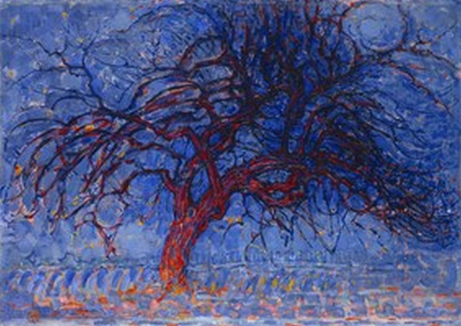Mondrian The Red Tree (1908-10)