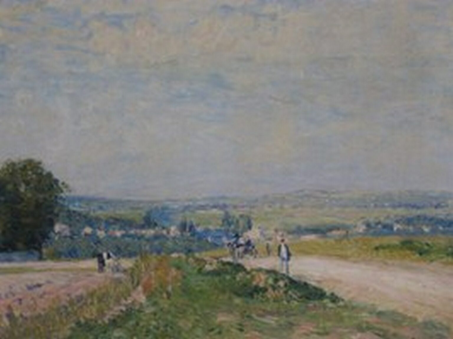 Sisley The Road to Louveciennes Montbuisson